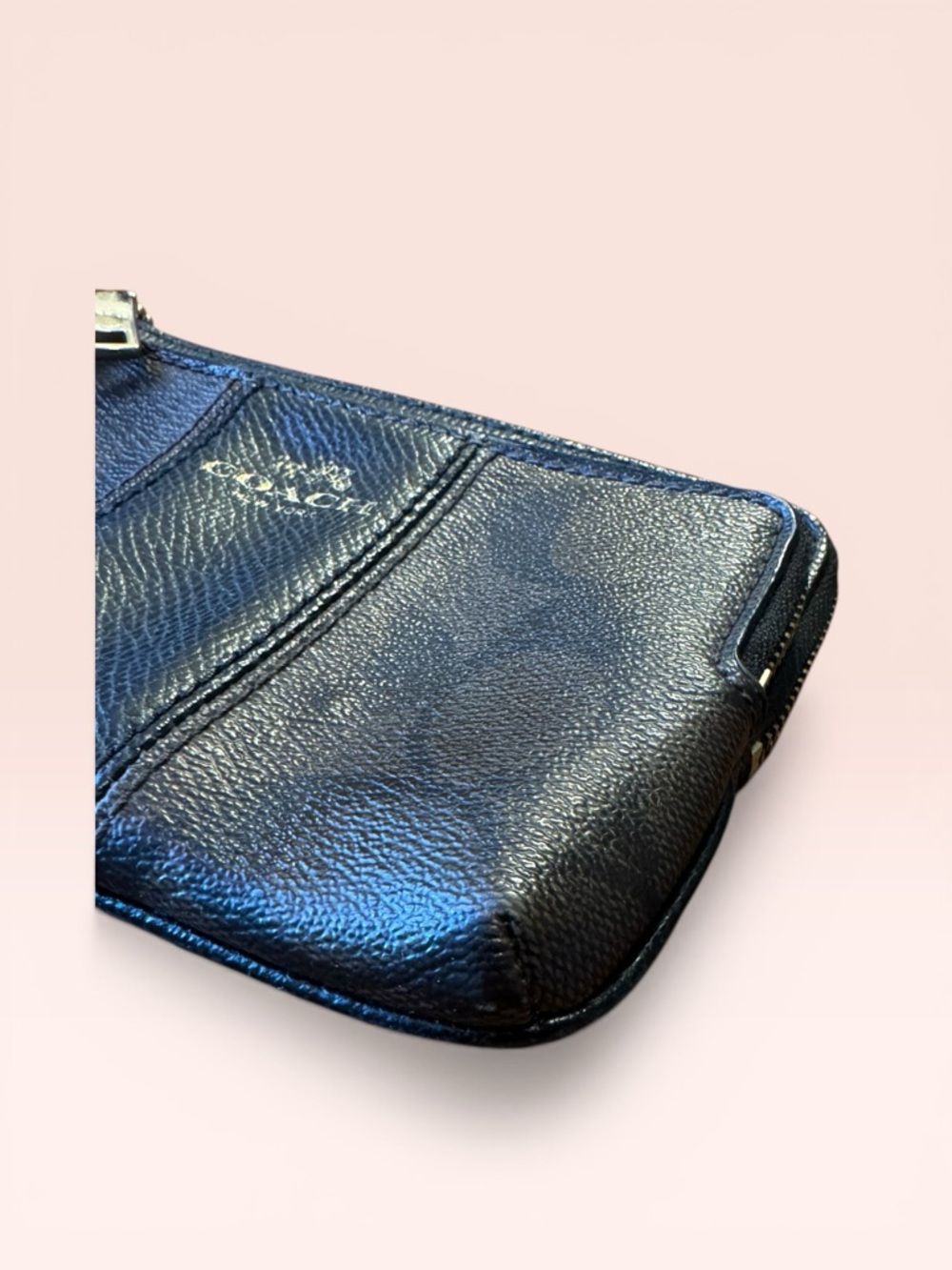 Coach Double Zip Wristlet - Picture 4 of 9